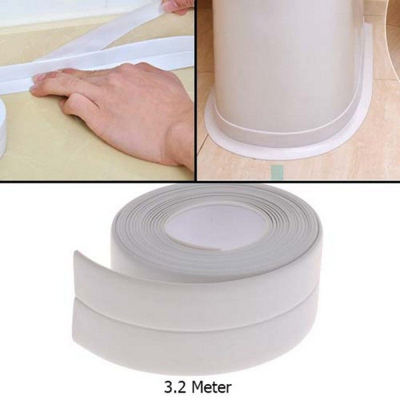 Filled Seam Tape For Bathroom &amp; Kitchen (White Color)
