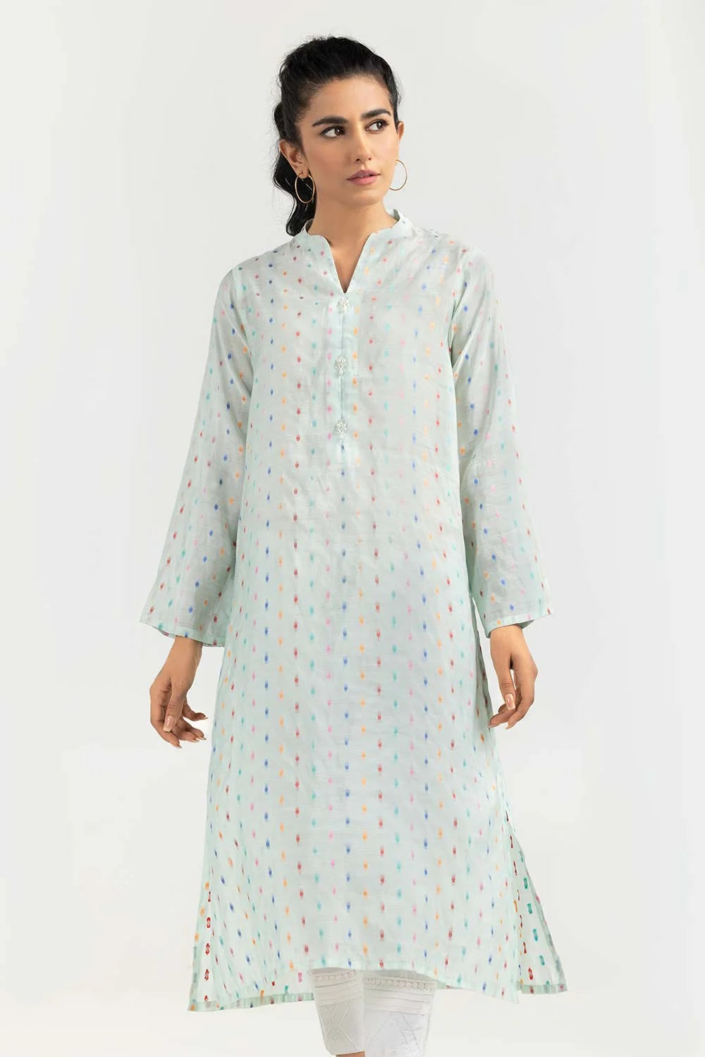 Paper Cotton Jacquard Shirt GLW-22-98